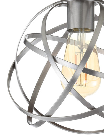 Alma 13" Metal LED Flush Mount